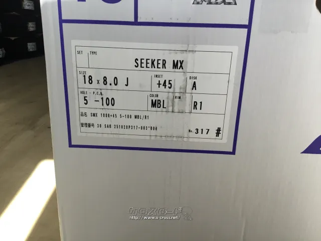 ホイール 18インチ在庫1点限り!◆新品◆WORK◆シーカーMX タイヤ別途料金
