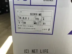 ホイール 18インチ在庫1点限り！◆新品◆WORK◆シーカーMX　タイヤ別途料金