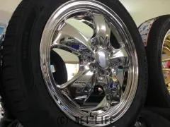 ホイール・タイヤ 15インチ【新品】wedsグラフト5S（スパッタ）4本Set新品タイヤ