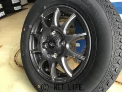 ホイール・タイヤ 12インチ【新品】TED　４本Set新品タイヤ