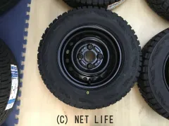 ホイール・タイヤ 12インチ中古リペアスズキ純正スチールタイヤTOYOオープンカントリー４本×新品