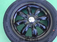 ホイール・タイヤ 15インチ中古ララパームカップ２　タイヤ４本新品セット　K66