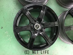 ホイール 17インチ中古リペア済みバルミナGR06　ホイール４枚セット　J75