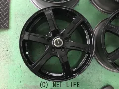 ホイール 17インチ中古リペア済みバルミナGR06　ホイール４枚セット　J75