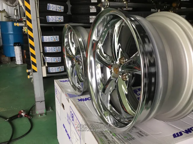 ホイール 18インチ●WORK●VSKF#(Chrome Edition)4本Set