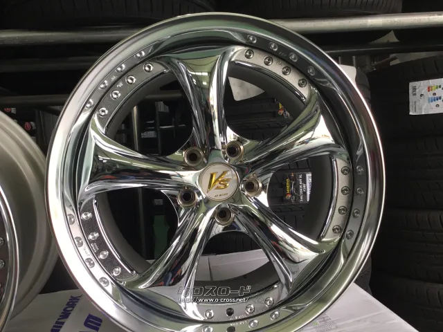 ホイール 18インチ●WORK●VSKF#(Chrome Edition)4本Set