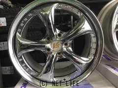 ホイール 18インチ●WORK●VSKF#（Chrome Edition）4本Set