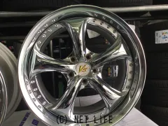 ホイール 18インチ●WORK●VSKF#（Chrome Edition）4本Set