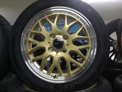 ホイール・タイヤ 15インチ【再入荷】グラフト9M 4本セット新品タイヤ