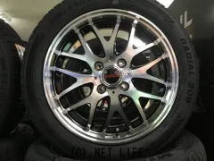 ホイール・タイヤ 15インチ新品マルカホイール　EXE10　タイヤ海外新品セット