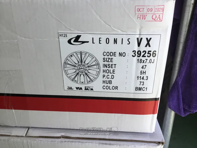 ホイール・タイヤ 18インチ新品新品特価WedsレオニスVX(BMC1)新品タイヤ4本set