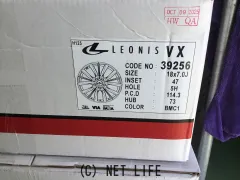 ホイール・タイヤ 18インチ新品新品特価WedsレオニスVX（BMC1）新品タイヤ4本set
