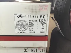 ホイール・タイヤ 18インチ新品特価WedsレオニスVX（BKMC）タイヤ新品4本set