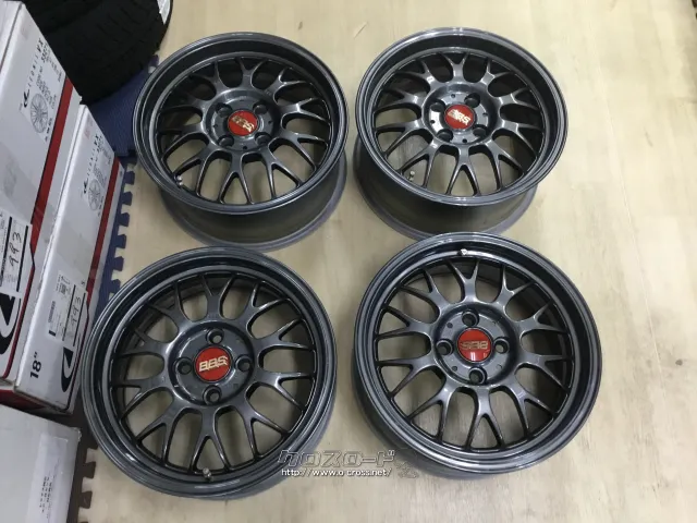 ホイール 15インチ中古BBS(RG357)タイヤ別途料金 15×6.5+37 J63