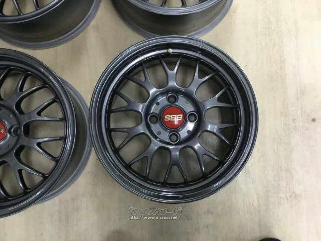 ホイール 15インチ中古BBS(RG357)タイヤ別途料金 15×6.5+37 J63