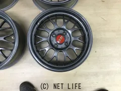 ホイール 15インチ中古BBS（RG357)タイヤ別途料金　15×6.5+37　J63
