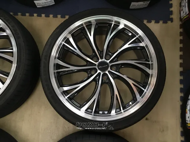 ホイール・タイヤ 19インチ中古プレシャスHS-2 タイヤ中古4本×6部溝 J77