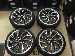 ホイール・タイヤ 19インチ中古プレシャスHS-2 タイヤ中古4本×6部溝 J77