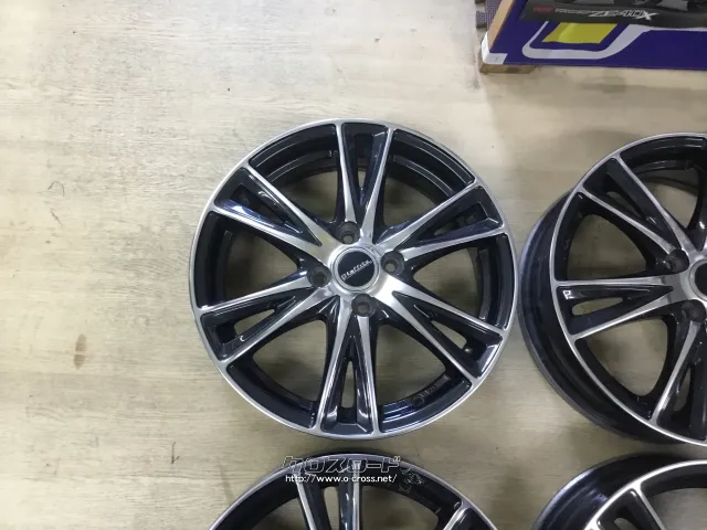 ホイール・タイヤ 16インチ中古ラフィットLE03 スポークポリッシュ仕上げタイヤ4本×新品セット