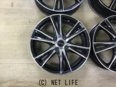 ホイール・タイヤ 16インチ中古ラフィットLE03　スポークポリッシュ仕上げタイヤ４本×新品セット