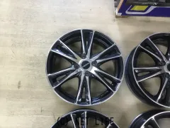 ホイール・タイヤ 16インチ中古ラフィットLE03 スポークポリッシュ仕上げタイヤ4本×新品セット