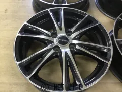 ホイール・タイヤ 16インチ中古ラフィットLE03 スポークポリッシュ仕上げタイヤ4本×新品セット