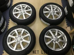 ホイール・タイヤ 14インチ中古ダイハツ　タント純正　タイヤ４本×新品セット　K32