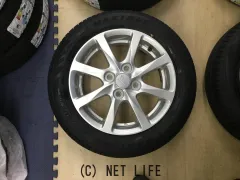 ホイール・タイヤ 14インチ中古ダイハツ　タント純正　タイヤ４本×新品セット　K32