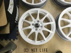 ホイール 16インチ中古ホットスタッフクロススピードプレミアム10 タイヤ別途料金 k62