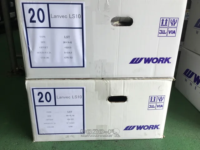 ホイール ◆新品・未使用◆WORK LANVEC LS10 タイヤセットでお得に!