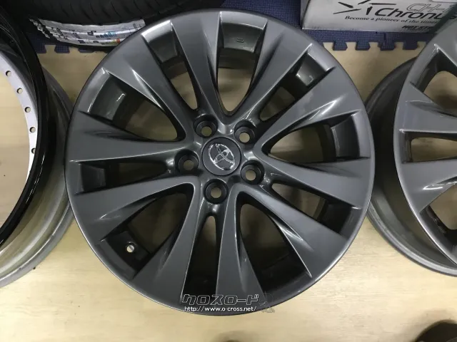 ホイール 18インチ中古TOYOTA20系アルファ―ド純正 タイヤ別途料金 タイヤ4本セッ