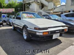 トヨタ スプリンタートレノ GT-V ロンシャンアルミ 板金塗装済み・1986