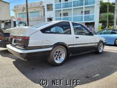 トヨタ スプリンタートレノ GT-V ロンシャンアルミ 板金塗装済み・1986