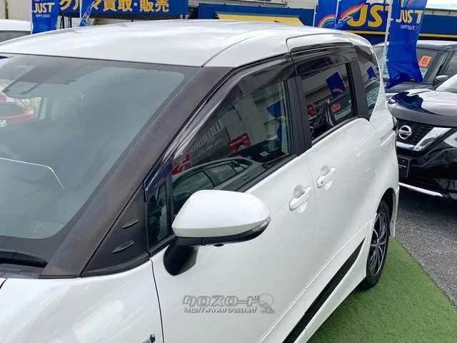 UVカットグリーンガラス(フロントドア)ドアバイザー付き♪ トヨタ シエンタ