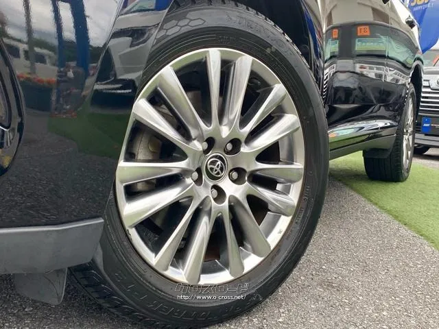 切削光輝+ダークグレーメタリック塗装18インチアルミホイール トヨタ ハリアー