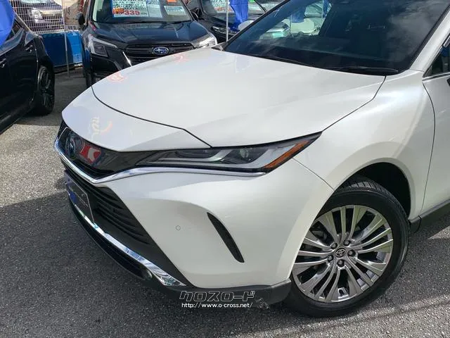 フロントバンパーメッキモール(アッパー・ロア) トヨタ ハリアー