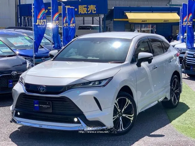 最後のページには、安心・納得のご案内、展示車への取り 組みなども掲載しております トヨタ ハリアー