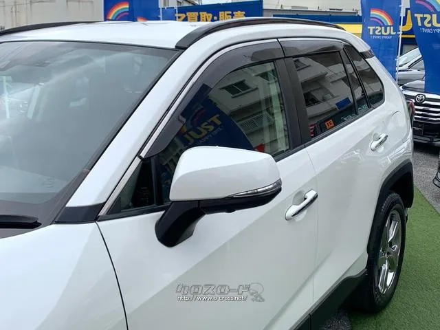 ●UVカットフロントドアグリーンガラス・ドアバイザー付き♪ トヨタ RAV4