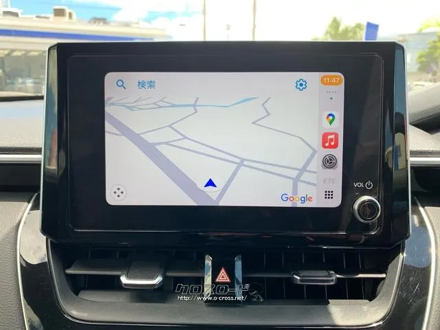 8インチHDディスプレイ、TV(フルセグ)、USB トヨタ カローラクロス