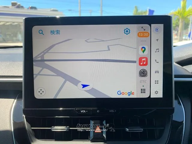 10.5インチHDディスプレイ・TVフルセグ、USB(動画・音楽再生/給電)Apple CarPlay、Android・AutoTM、Miracast・Bluetooth(ハンズフリー/オーディオ)♪ トヨタ カローラクロス