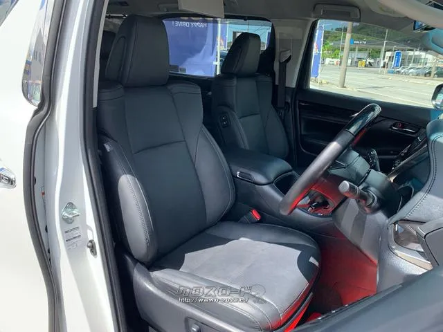 SR Cパッケージ、合成皮革、快適温熱シート+ベンチレーションシート(運転席・助手席) トヨタ アルファード
