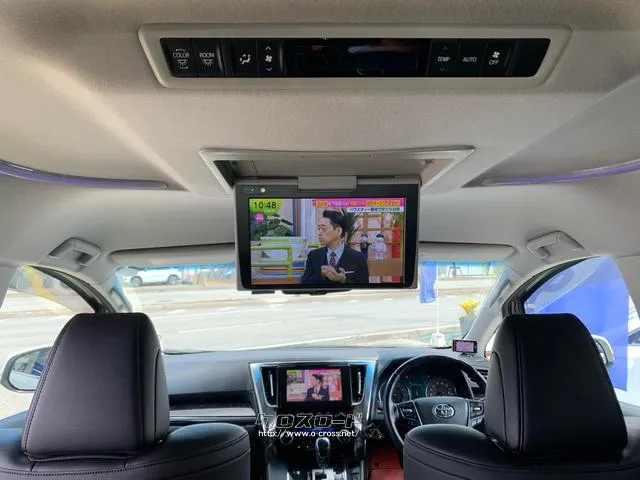 純正12インチ後席用フリップダウンモニター♪ トヨタ アルファード