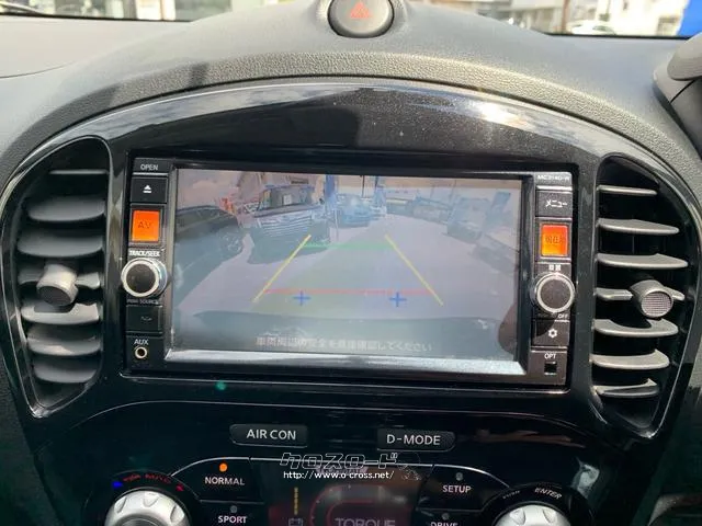 バックビューモニター(カラー、車幅/距離表示機能付) 日産 ジューク