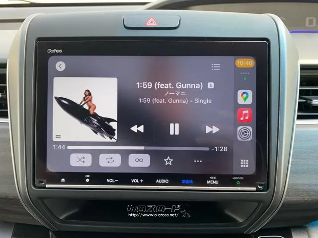9型、フルセグTV対応・DVD再生可能・CD録音機能あり・Bluetooth対応(音楽・通話)Apple ・CarPlay対応・Android Auto対応・HDMI対応・USB動画/音楽再生可能 ホンダ フリード