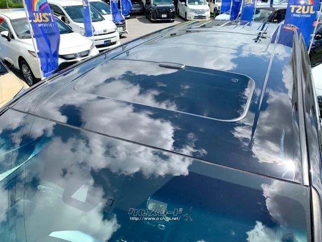 ツインムーンルーフ (フロントチルト&リヤ電動スライド+挟み込み防止機能付)UVカット機能+IRカット機能付ウインドシールドガラス(グリーン合わせ、高遮音性ガラス、トップシェード付) トヨタ アルファードハイブリッド