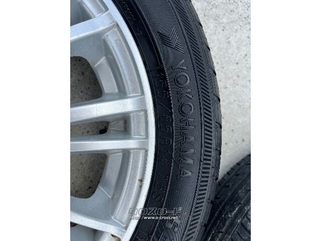 ホイール・タイヤ 14インチ 単品売りはしていません。 4本で¥8000円になります。 1本パンク