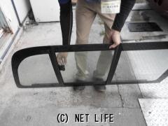 外装・エアロ スライドドアスライドガラス