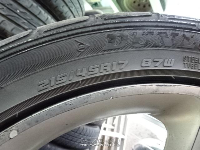 ホイール・タイヤ・17インチ アルテッツァ純正 中古4本セット・ご成約