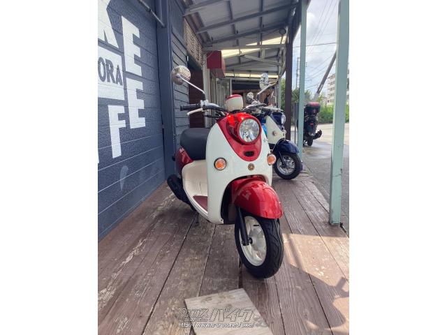 ヤマハ ビーノ・赤/白・50cc・バイクのニトラ・13,810km (2023年 ヤマハ ビーノ・赤/白・50cc・バイクのニトラ・13,810km (2023年
