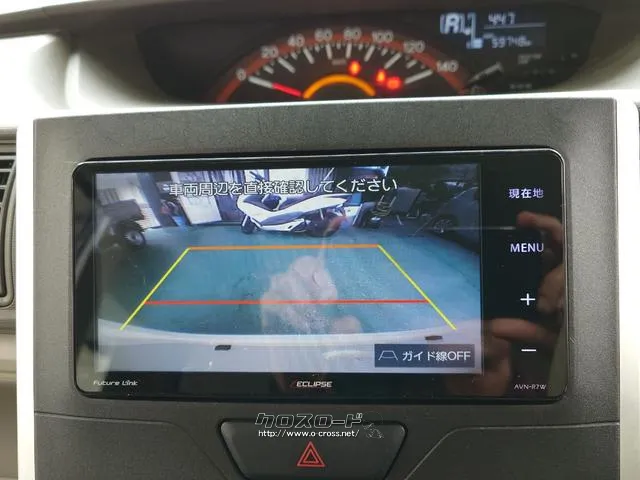 バックカメラ装着済!死角になりやすい後方もとても見やすいです☆車庫入れに自信がない方や縦列駐車が苦手な方にも、オススメな機能です!安心度もアップ! ダイハツ タント